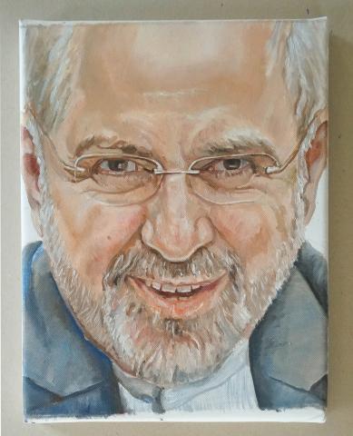 Maryam Mottalebi, Where Power Lies (Mohammad Javad Zarif), 2022