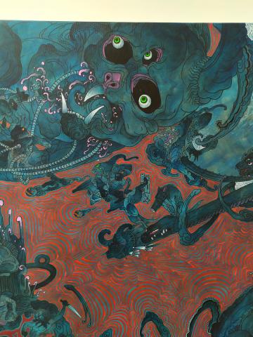 Gerelkhhu Ganbold, Interference, 2020 (Detail)