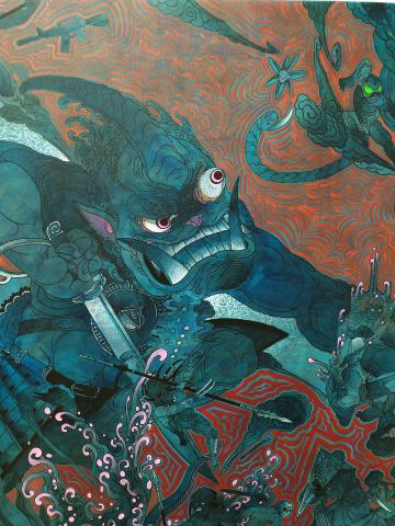 Gerelkhhu Ganbold, Interference, 2020 (Detail)