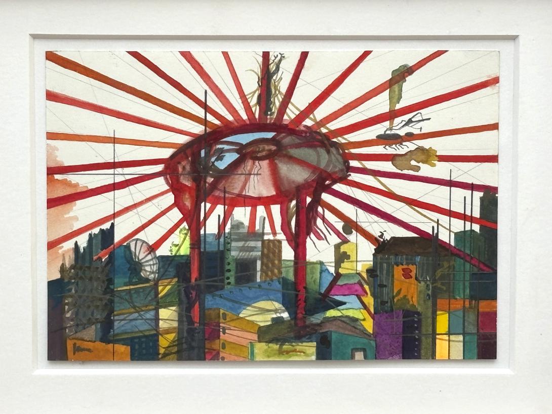 Franz Ackermann, Die Ladestation, 2024